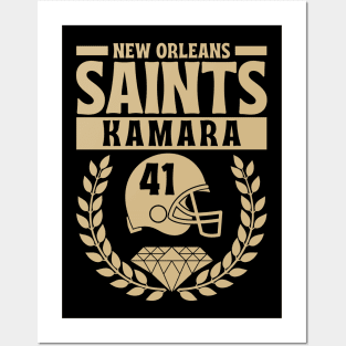 New Orleans Saints Kamara 41 American Football Posters and Art